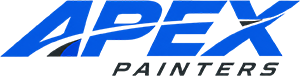 Show the blue Apex Painters logo